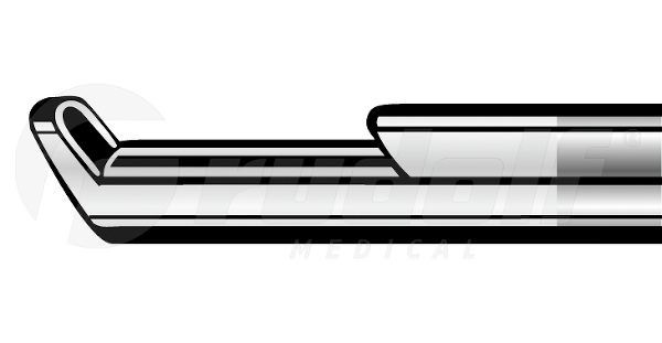 RU 6457-52 / Pince Emporte-Pièce Kerrison, Coupant V. Le Haut 40°, Stand., Pied Plat, 18cm
, 2mm
