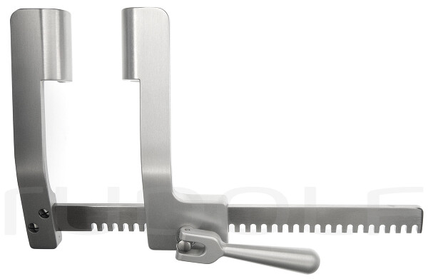 RU 7524-04 / Divaricatore Costale Cooley in Alluminio, 30x50x185mm