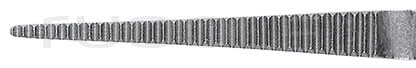 RU 3114-13 / Pinza Hemostática Jacobson, Recta, 13 cm