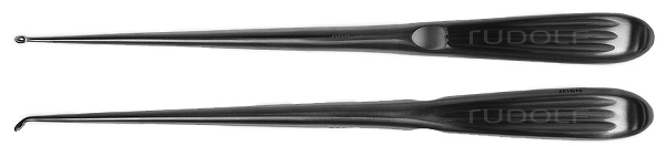 RU 5351-58 / Cucchiaio Tagliente Bruns, Fig. 000,Curvo