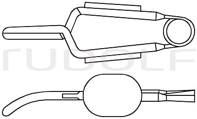 RU 3976-11 / Vessel Müller, Clips, Cvd. Closing Force: 50 G/0.49 N