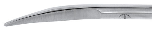 RU 2903-13 / Diss. Scissors, Goldmann-Fox, Fine, Cvd., TC 13 cm - 5"