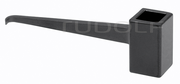 RU 6431-46 / Crochet MC Culloch, Noir, 1 Pce. 60mm
