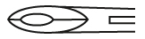 RU 8091-00 / Laminektomiezange Weil-Blakesley, 45° Aufgebogen, Maulbreite 2,5 mm,