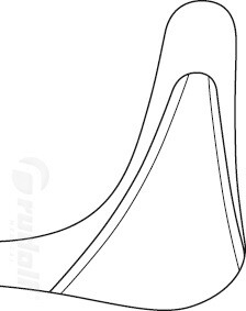 RU 8012-36 / Specolo Nasale Killian, Figura 1, 35 mm, 14 cm - 5 1/2"