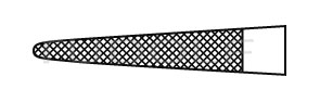 RU 6054-68 / Porte-Aiguille De Bakey-Fine, TC, Droit 18 cm