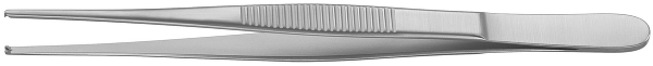 RU 4110-14 / Pinzette Chir., Schmal, Ger., 1x2Z. 14,5 cm