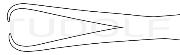 RU 3620-16 / Tuchklemme Bernhard 16,5 cm