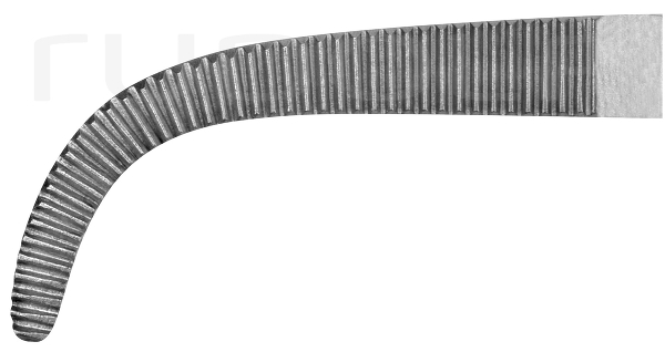 RU 3326-13 / Ligature Fcps, Cvd. 13 cm, 5"