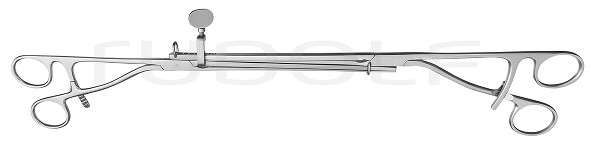 RU 6570-30 / Lane Stomach Clamp, Str., 30cm