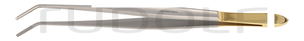 RU 4082-27 / Dressing Forceps Cushing, Cvd., TC 18 cm, 7"