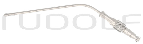 RU 6420-60 / Suction Tube Frazier, Ø 3,3mm, 10 Ch/Fr, (Wl) 100mm - 4", Ball Ended, W. CUT-OFF, LUER-HUB and Stylet