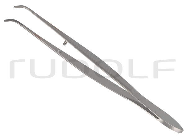 RU 9882-10 / Eye Fcps., Strongly Cvd., 1,0mm
, 10cm

