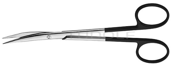 RU 1583-15M / Dissect., Scissors, Jameson-Metzen. Cvd, MC 14,5 cm /5 3/4