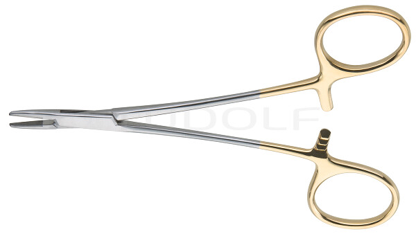 RU 6046-13 / Needle Holder Webster, Smooth, TC, Str. 13cm, 5"