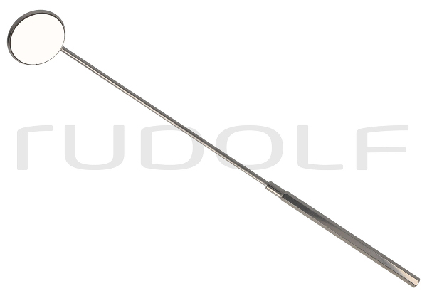 RU 8660-24 / Laryng. Mirror, W/Handle, Fig. 7, 24mm
