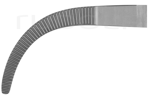 RU 3290-02 / Ligature Fcps Overholt-S, S-CVD. 20,5 cm, 8"