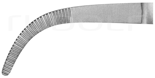 RU 3328-18 / Ligature Fcps Baby-Mixter, Fine, Cvd. 18 cm, 7"