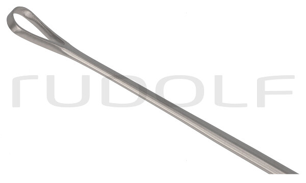RU 7316-09 / Curette Utérine Recamier, Rigide, Mousse 26,0 cm, Fig. 3, 9 mm