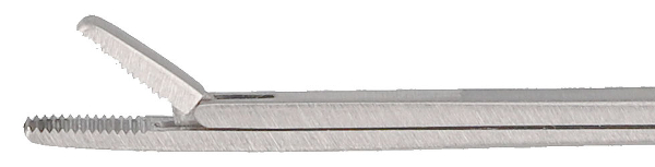 RU 7893-01/04 / Mikro-Ohrzängchen, Gerade, Gerieft, Schaftlänge 8 cm,