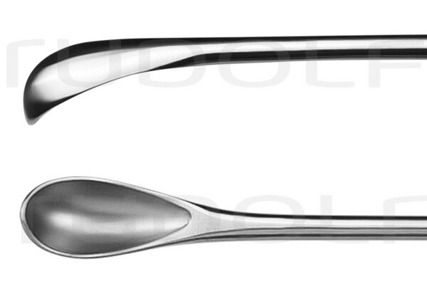 RU 6675-11 / Curette P. Calculs Biliaires Luer-Körte 11 mm