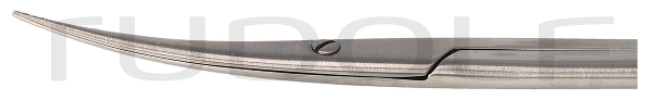 RU 1333-20 / Scissors Metzenb., Sh/Sh, Cvd. 20 cm, 8"