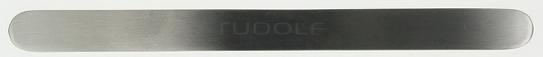 RU 6366-22 / Spatule Tissu Davis, Malléable, À Deux Extrémités, 18 cm, 14 mm