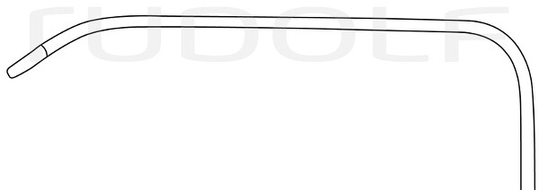 RU 4575-01 / Divaricatore Hibbs, Doppio, Fig. 1 23 cm, 75x25 mm