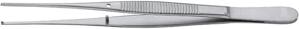 RU 4140-12 / Pinzette Chirurgisch Semken, Gerade, 1x2 Zähne, 12,5 cm