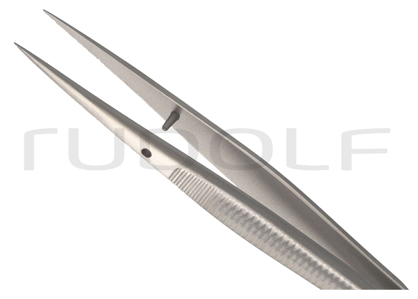 RU 4290-08 / Splinter Forceps, Str., Smooth, W. Pin 8 cm, 3,25"
