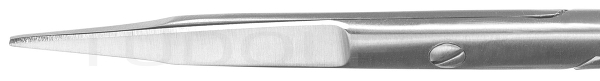 RU 2900-13 / Dissect. Scissors, Goldmann-Fox, Fine, Serr. 13 cm - 5"