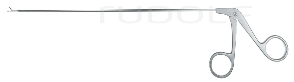 RU 8650-03/01 / Micro Scissors, Str., Ff-Mov., 2mm
, Wl 23cm
 Shaft Length 23cm
/9", Conicø2/3mm
, Jaw 2mm
