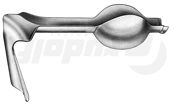 RU 7088-51 / Specolo Vaginale Auvard, 70x38mm Con Peso Fisso