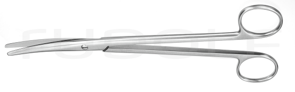 RU 1261-21 / Scissors Mayo-Stille, Bl/Bl, Cvd. 21 cm, 8,25"