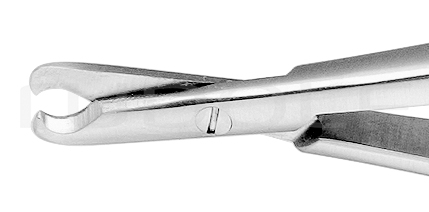 RU 2370-01 / Venenschere Biemer, ger. 13,0 cm