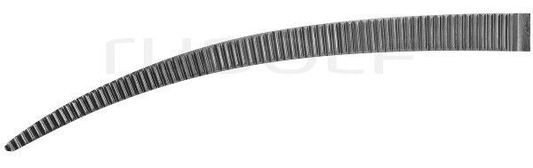 RU 3275-24 / Pinza Hemostática Crafoord, Curva, 24 cm