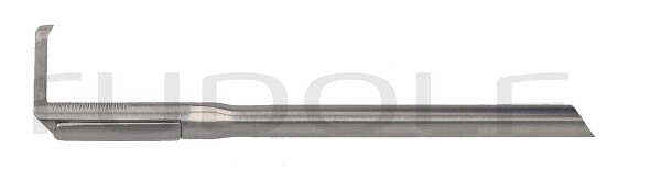 RU 8112-01 / Pinza Sacabocados Del Seno Maxilar Retrocortante Hacia La Derecha 2,5 mm, Lu 10 cm, Con LUER-LOCK