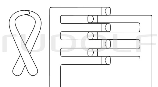 RU 4725-20 / Separador Weitlaner, Romo, 3x4D., 20cm