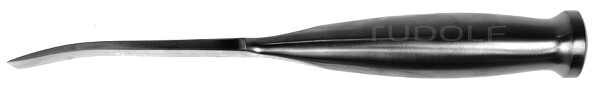 RU 5325-19 / Scalpello Smith-Petersen, Curvo 20,5cm, 19mm