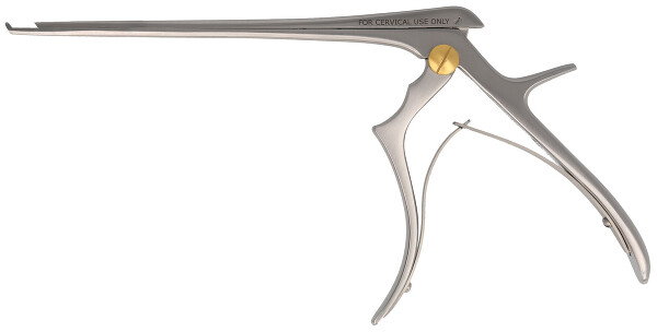 RU 6457-52 / Rongeur Kerrison, Cutting Upwards 40° Standard, Thin Foot Plate, 18cm, 7", 2mm