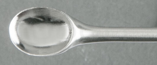 RU 7280-04 / Cureta Uterina Schröder, Cortante, Rígida, Fig. 4, 30 cm