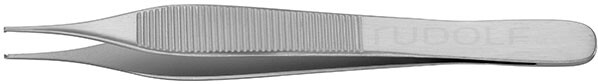 RU 4130-12 / Pinza Chirurgica Micro Adson, Retta, 1x2 D, 12 cm - 4 3/4"