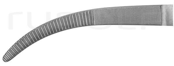 RU 3328-01 / Ligature Fcps Baby-Mixter, Fine, Cvd. 14 cm, 5,5"