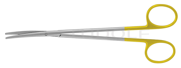 RU 1336-20 / Dissecting Scissors Metzenbaum-Fino, TC, Cvd., 20 cm - 8"