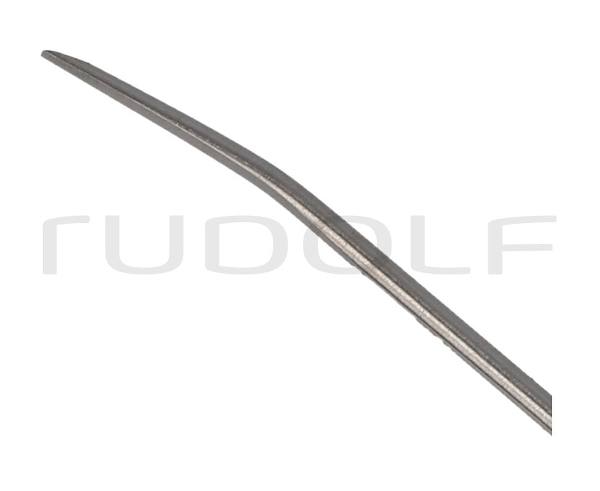 RU 7908-04/01 / Raspatorium Rosen, Abgewinkelt 15°, 12 x 1 mm, 16 cm