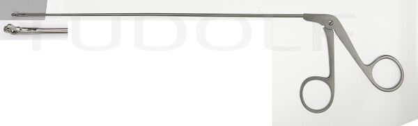 RU 8650-03/33 / Micro Fcps. Cup-Shp., Hor. Lft, FF-MOV. Shaft Length 23cm/9", Conicø2/3mm, Jaw 2mm