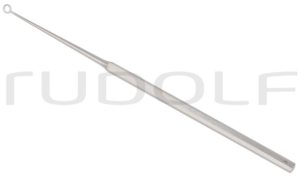 RU 7903-03 / Cureta Buck, Fig. 3,Curva, Roma, I Ø 2.7 mm, E Ø 4.1 mm, 14.5 cm - 5 3/4"