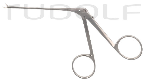 RU 7892-11/03 / Micro Ear Scissors Bellucci, Curved Right Shaft Length 8 cm - 3 1/4",
