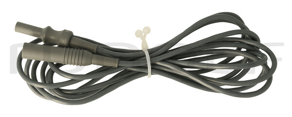 HF310-123 / Câble P. Instr. Bipol., Connecteur Plat 3 Mètres