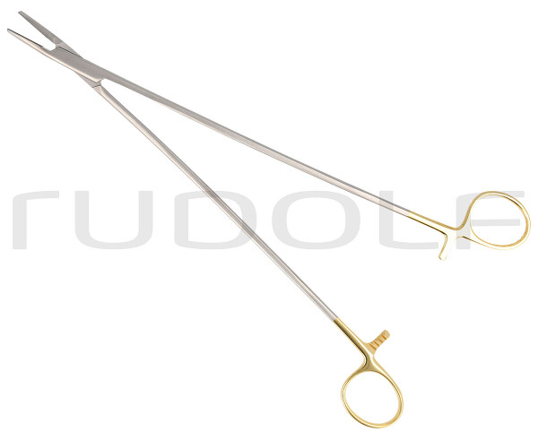 RU 6055-26 / Needle Holder Crile-Wood, TC, Str. 26cm, 10 1/4"